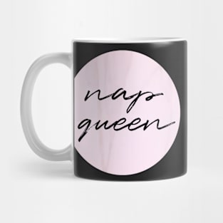 Nap Queen in pink marble Mug